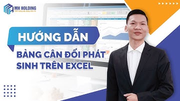 Hướng dẫn bảng cân đối phát sinh trên Excel