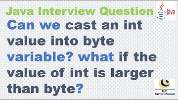 Can we cast an int value into byte variable what will happen if the value of int is larger than byte