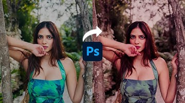 Dark Moody #8 Color Grading In Photoshop | 5 Min Tutorial