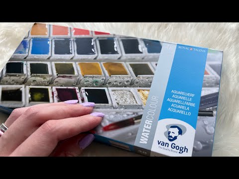 Van Gogh watercolors - 48 colors - first impression 