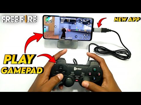 Mobile Me 🎮Gamepad Se Free Fire Kaise Khele || How To Play Free Fire With Gamepad On Android