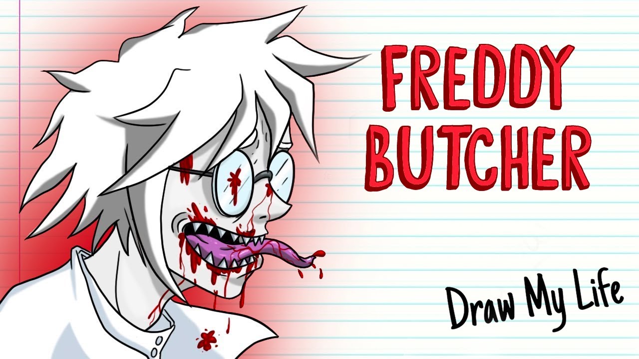 ⁣FREDDY BUTCHER CREEPYPASTA | Draw My Life