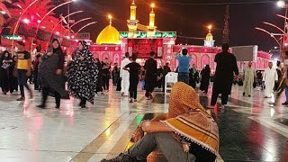 حسرت خوردم از داغ کربلا مردم|حسین ستوده _ دونوں مندروں کے درمیان کی تصاویر کے ساتھ ایک خوبصورت تعریف