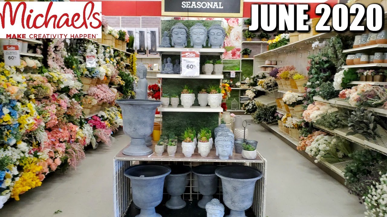 MICHAELS SHOP WITH ME CLEARANCE 60 walkthrough JUNE 2020 YouTube