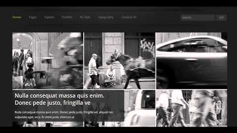 Preview Asareng - Dark Joomla Templates Creative