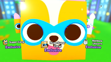 FIRST HUGE SUPER CORGI IN THE WORLD PET SIMULATOR X - Roblox