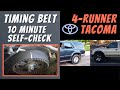 Toyota 4Runner Timing Belt-How to Check it Yourself-3rd Gen-DIY 1996-2002 + Tacoma