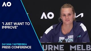 Dayana Yastremska Press Conference | Australian Open 2024 Semifinal