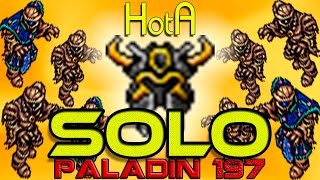 [Tibia]~ HotA Quest SOLO (All Pharaohs) ● Paladin 197 (Helmet of the Ancients)