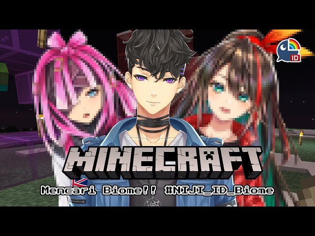 【Minecraft #NIJI_ID_Biome】Kemana? Kemana? Kemana?【NIJISANJI ID】のサムネイル
