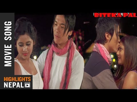 Jaba Sanjha Parchha (Movie Song) | Nepali Movie BITEKA PAL Song | Keki Adhikari | Avinash Gurung