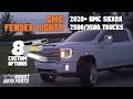 2020 2025 GMC Sierra 2500 3500 Fender Light Upgrade Smoked Switchback Upgrade Boost Auto Parts 2020 2025 GMC Sierra 2500 3500 Fender Light Upgrade Smoked Switchback Upgrade Boost Auto Parts