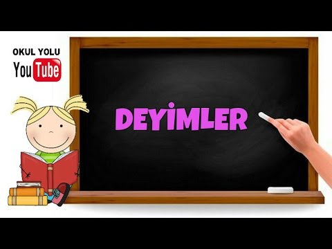 Deyimler (Açıklaması ile Birlikte)