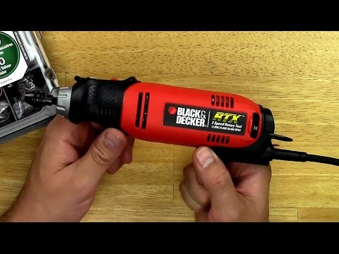 BLACK & DECKER RTX 3-SPEED ROTARY TOOL