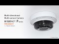 Wisenet PNM-8082VT (3 x 2MP) Multi-sensor/Multi-directional Camera