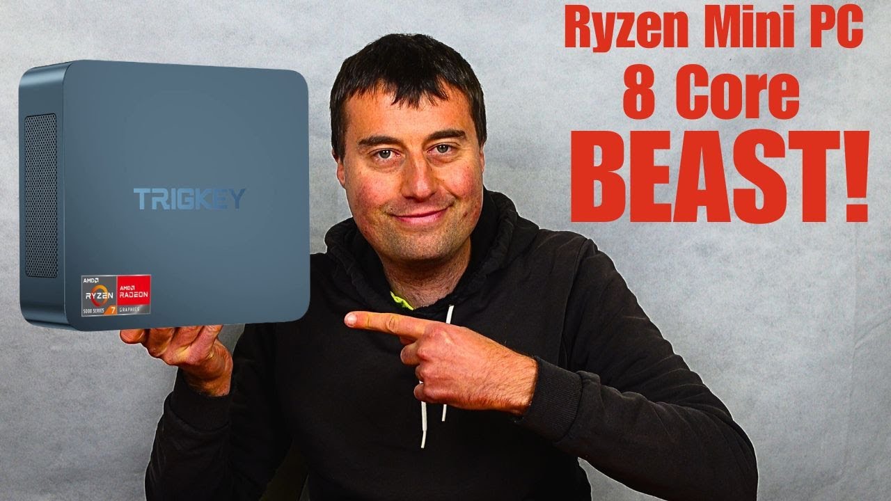 Trigkey S5 Ryzen 7 5700u Mini PC Unboxing and Overview 