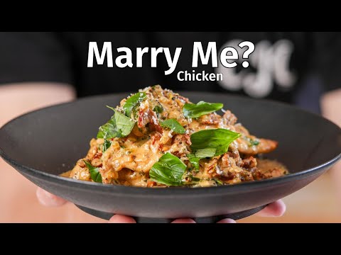 Marry Me Chicken  Creamy Garlic Sun Dried Tomato Chicken