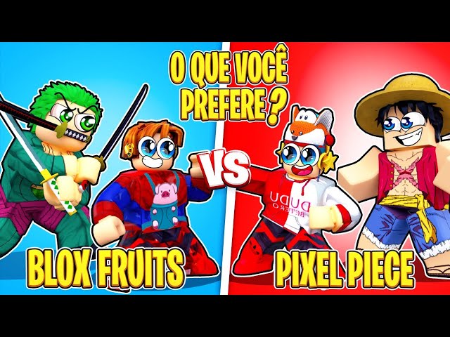 pixel piece vs blox fruit｜TikTok Search