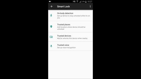 How unlock Smartphone with NFC Android Smart Lock