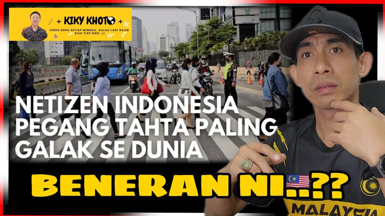 Super Sangar! Netizen Indonesia Terkenal Paling Galak Se Dunia, Netizen Korea Aja Lewat🇲🇾 REACTION