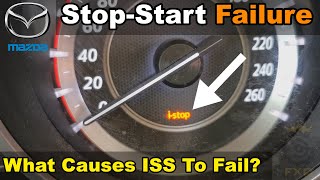 i-stop Warning Light On In Mazda - How To DIY Fix - Step By Step Instructions