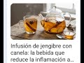 La infusión de jengibre y canela es una bebida caliente ideal para el sistema inmunológico☕