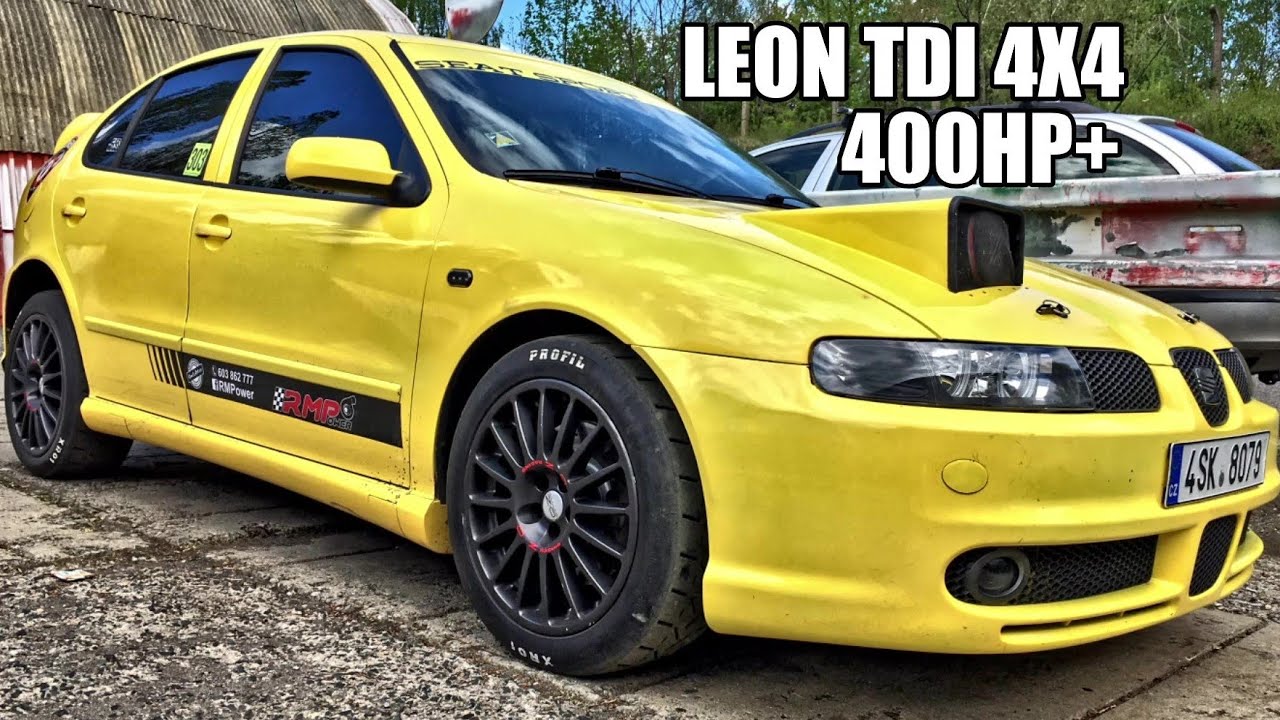 First Test In Seat Leon Tdi 4x4 400hp Turbo Pressure 3 5bar Gt40 Vory Tdi Youtube