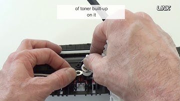 How to remove and clean Brother Fuser Unit HL3140 3150 3170  MFC9330 9340 DCP9020