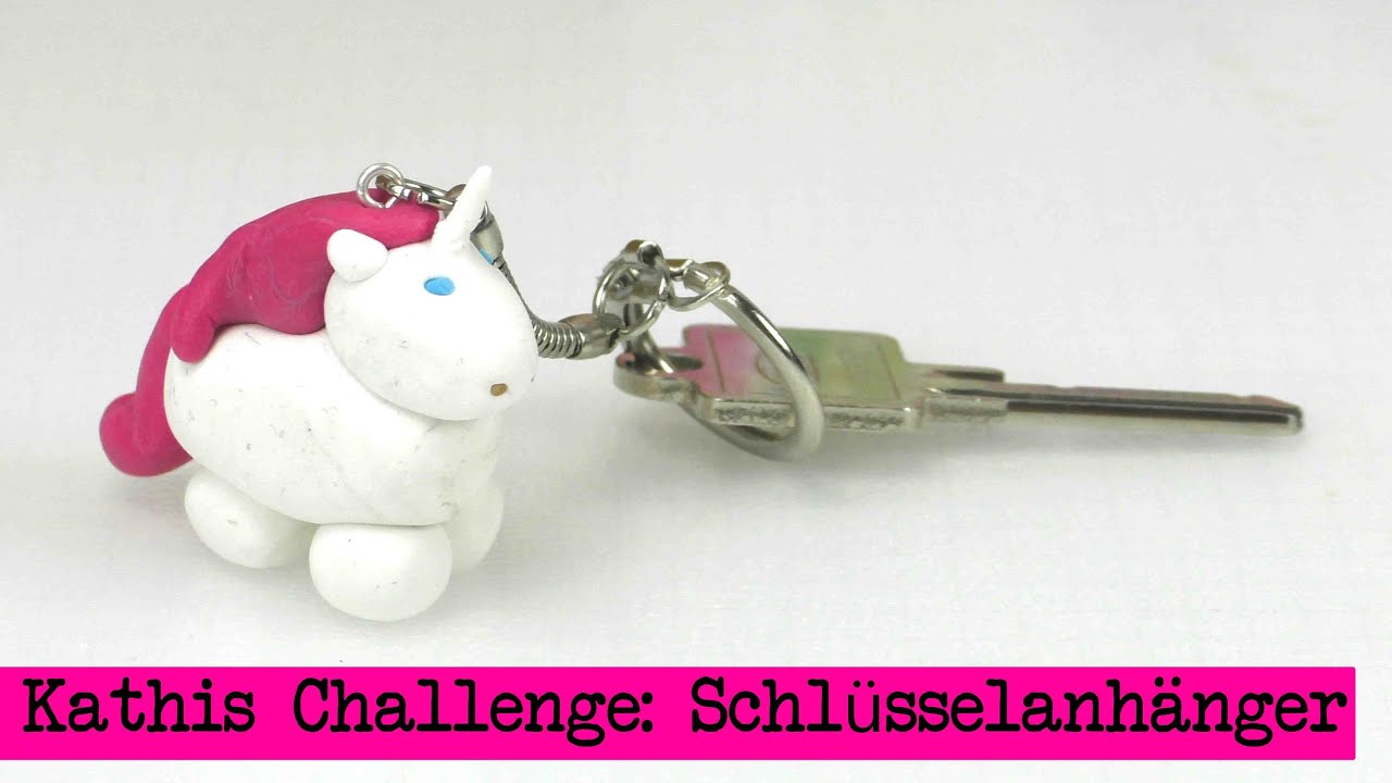 DIY Inspiration Challenge #16 Schlüsselanhänger | Kathis Challenge | Tutorial - Do it yourself - YouTube
