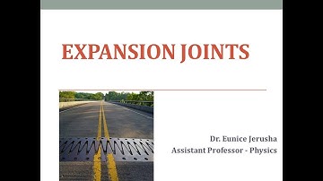 EXPANSION JOINTS