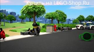 Полицейская погоня на мотоцикле - Лего 60042 Сити | Lego 60042 City