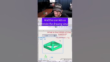 3D Rotate Drawing View #solidworks #drawings #view #rotate #3d #orientation