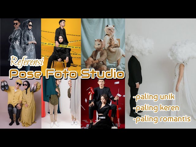 Referensi  pose foto studio || foto prewedding indoor class=