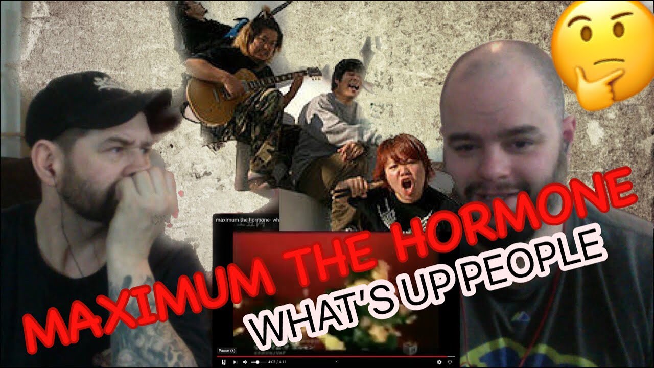 Maximum The Hormone What S Up People Reaction Youtube Maximum The Hormone What S Up People Reaction Youtube