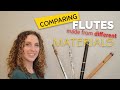 FLUTE Comparison: 4 Flutes + Different Materials