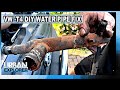 Van Water Pipe Exploded | Vw t4 Metal Water Pipe Replacement