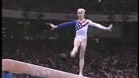 Jaycie Phelps - 1996 Olympics Team Optionals - Bal...