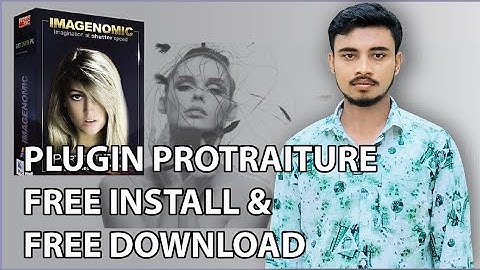 How to Install Portraiture Plugin in Photoshop।।ফটোশপ ইমেজিনোমিক ইন্সটল ।।Photoshop Free Tutorial
