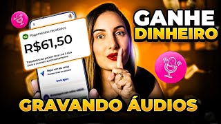 R$60 DINHEIRO EXTRA FÁCIL COM ÁUDIOS | Projeto pra Iniciante ganhar dinheiro online pelo celular
