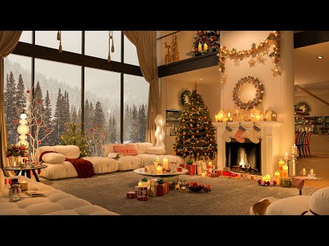 Cozy Winter Serenade in Your Cozy Bedroom | Smooth Piano Jazz for Chill, Study, and Sleep 🎁❄️