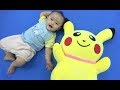 Three Little Kittens at indoor playground with baby cute - Nursery Rhymes & Kids Songs