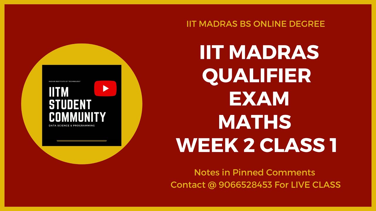 Maths1 Week2 Lecture 1 - YouTube