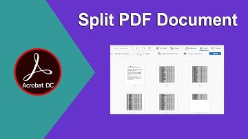 How to Split PDF Document in Adobe Acrobat Pro