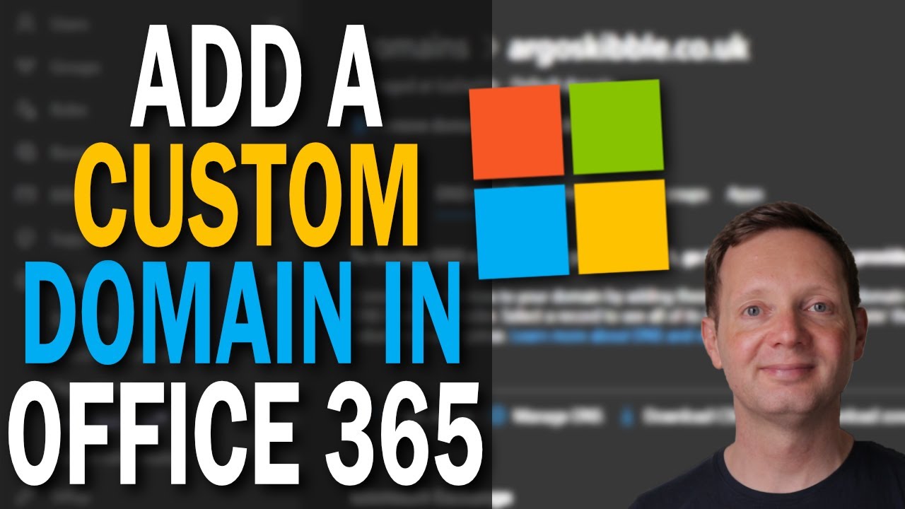 Set Up Your Domain in Office 365 (Microsoft 365) - Updated For 2021 -  YouTube