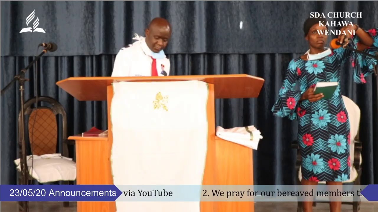 Kahawa Wendani SDA Church Official Live Stream YouTube