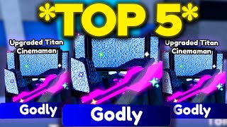 TOP 5 LUCKIEST YouTubers Getting GODLY UNITS!