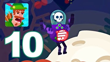 Bowmasters - Gameplay Walkthrough Part 10 - Dart Gorsky (Android Games)