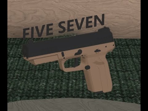 The Five Seven In Phantom Forces Youtube - fn five sevens roblox