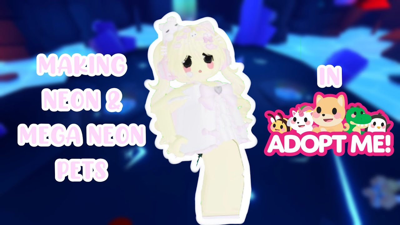 Making Mega Neon & Neon Pets in Adopt Me!~ 🌸