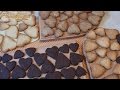 Печенье-ассорти &quot;Влюбленные сердца&quot;. Часть 1: Приготовление печенья